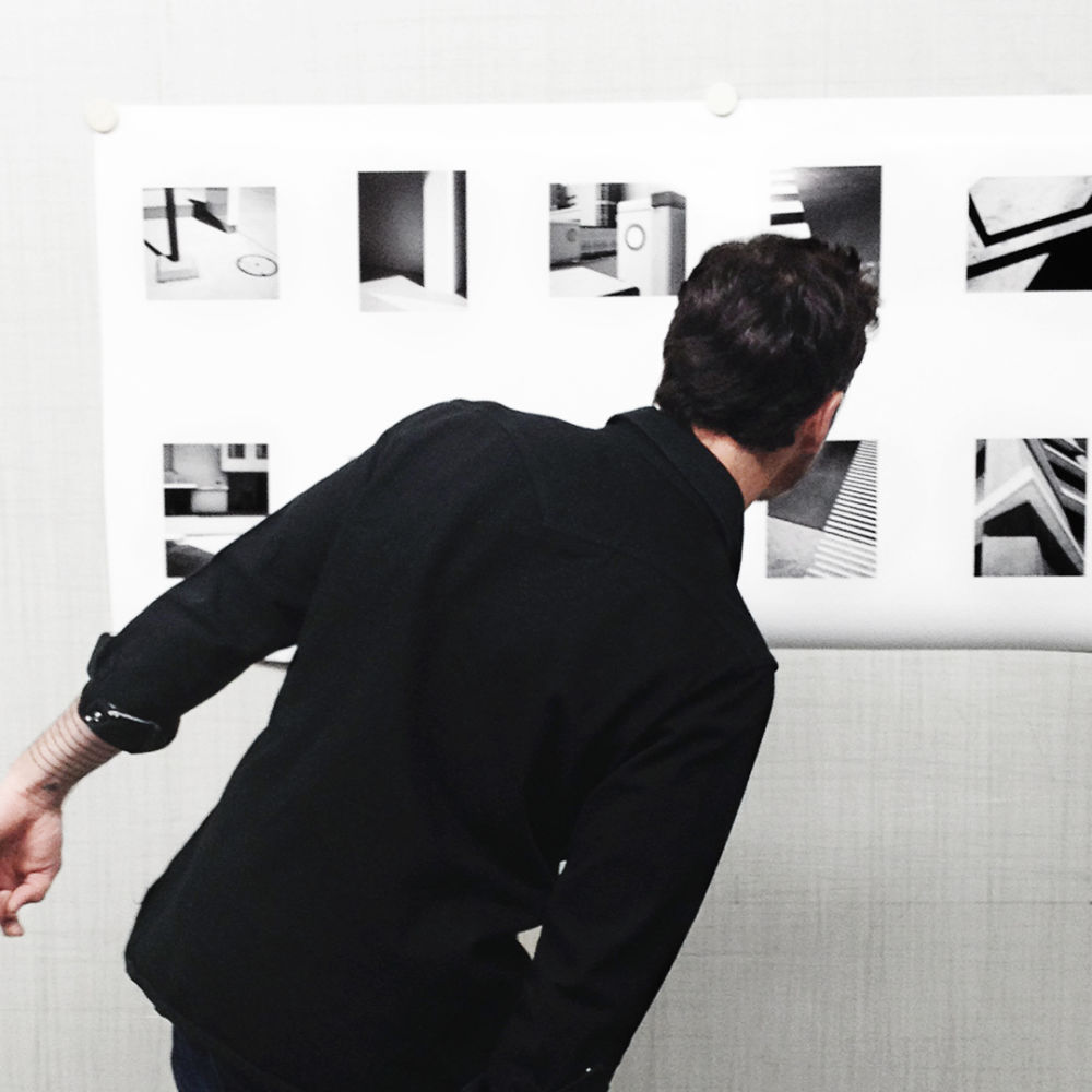 Augenblick zwischen Rück- und  Ausblick